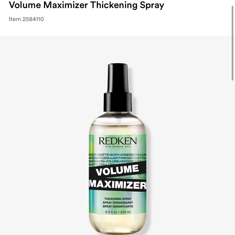 Redken Volume Maximizer Thickening Spray
